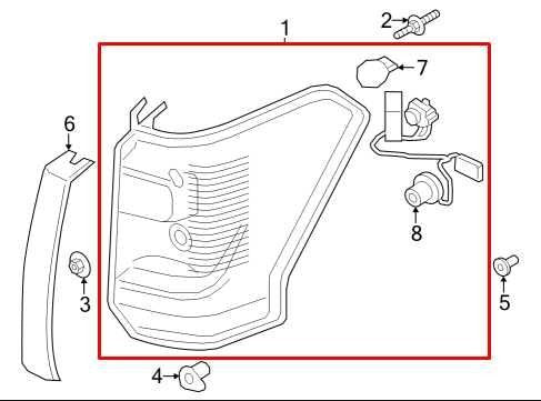 2022-2024 Ford Expedition MAX XLT Rear Right Side Tail Light Lamp NL1Z-13404-A - Alshned Auto Parts