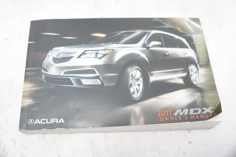 2011 Acura MDX Owner's Manual Book Set & Audio System DVD with Case - Alshned Auto Parts