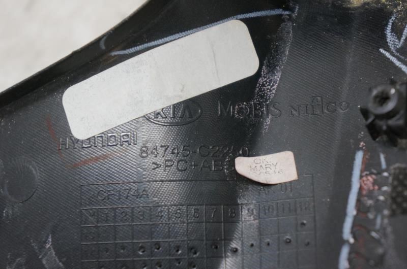 2015 Hyundai Sonata AC Climate Control Clock Trim Bezel 84745-C2250 OEM - Alshned Auto Parts