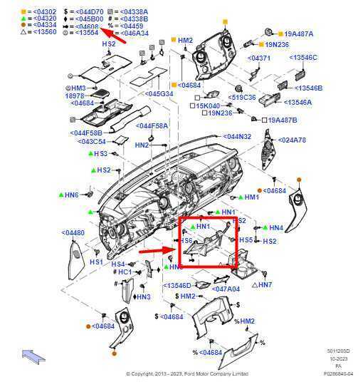 2011-2016 Ford F250 F350 SD Dash Instrument Panel Lower Trim BC34-2504608-C OEM - Alshned Auto Parts