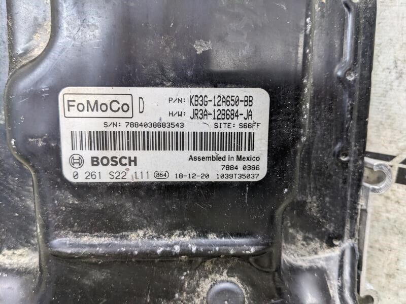 2019 Ford Ranger Engine Computer Control Module ECU ECM KB3G-12A650-BB OEM - Alshned Auto Parts