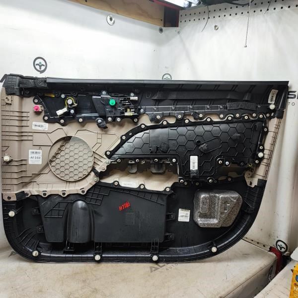 2017-2018 Hyundai Elantra Front Left Door Trim Panel Beige 82305-F3060-UTG OEM
