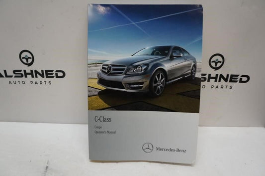 2011 Mercedes-Benz C63 AMG Coupe Operator's Manual Set with Case - Alshned Auto Parts