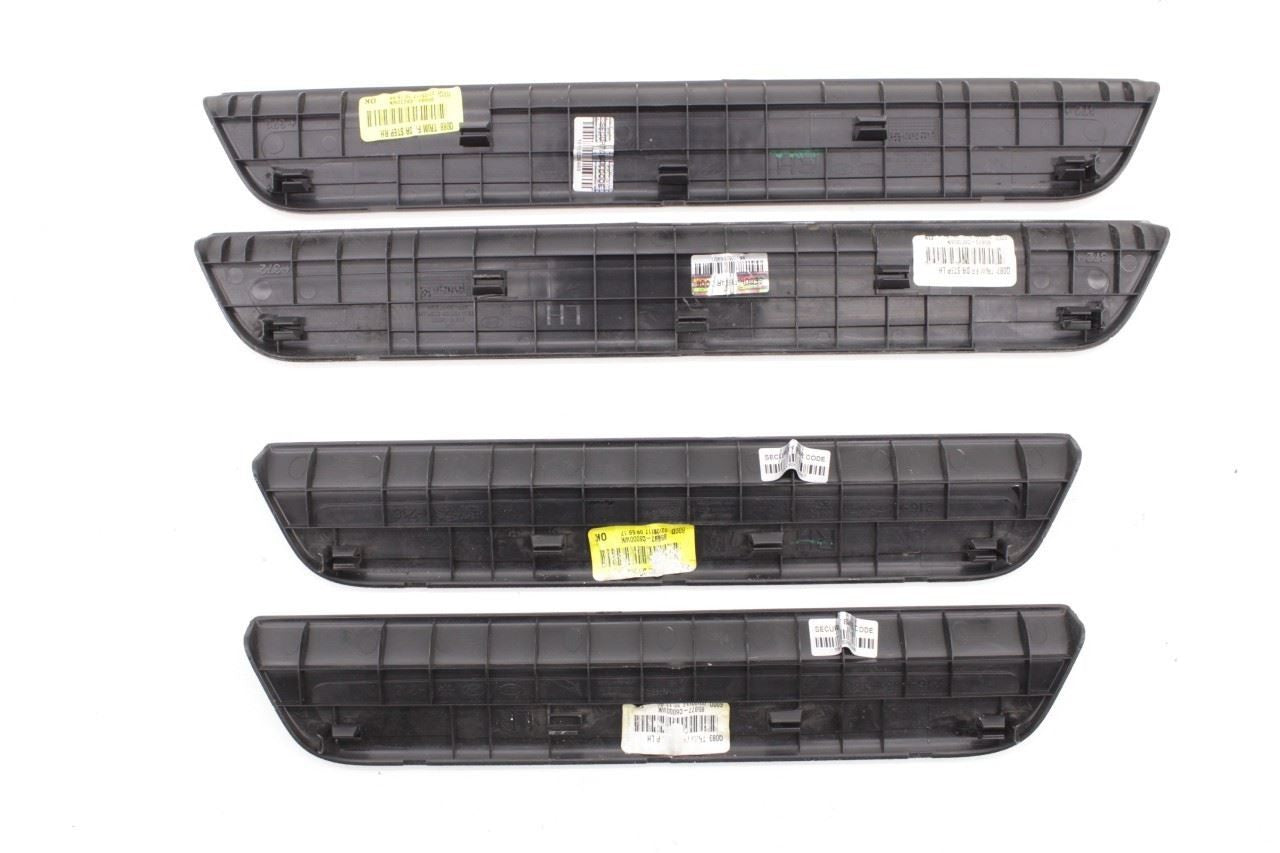 2015-20 Kia Sorento EX Front and Rear Right and Left Door Sill Scuff Plate Set - Alshned Auto Parts