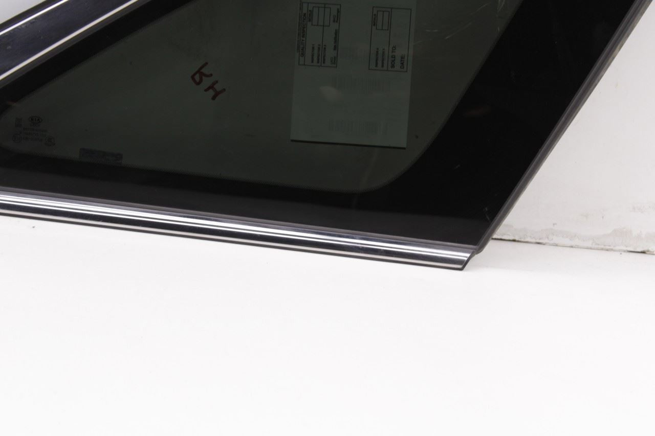 15-20 Kia Sorento EX Rear Right Passenger Side Quarter Window Glass 87820-C6000 - Alshned Auto Parts