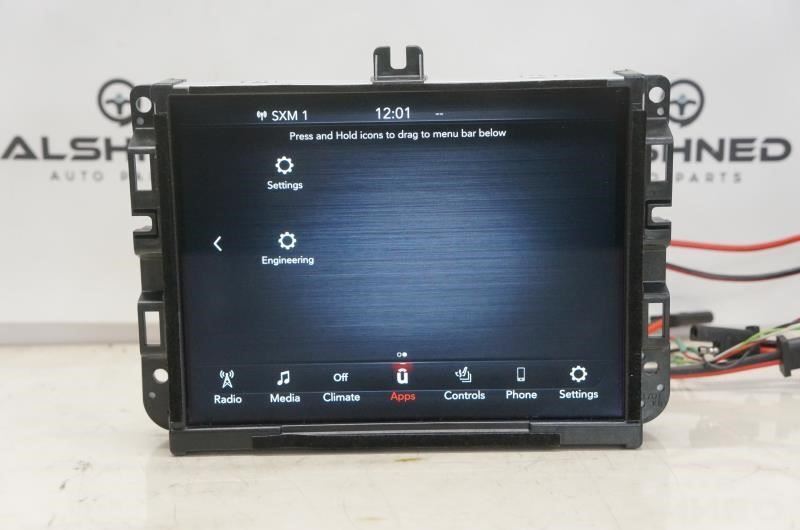 2019-2020 Ram 1500 Uconnect 8.4'' Display Audio Radio Receiver 68292209AH OEM - Alshned Auto Parts