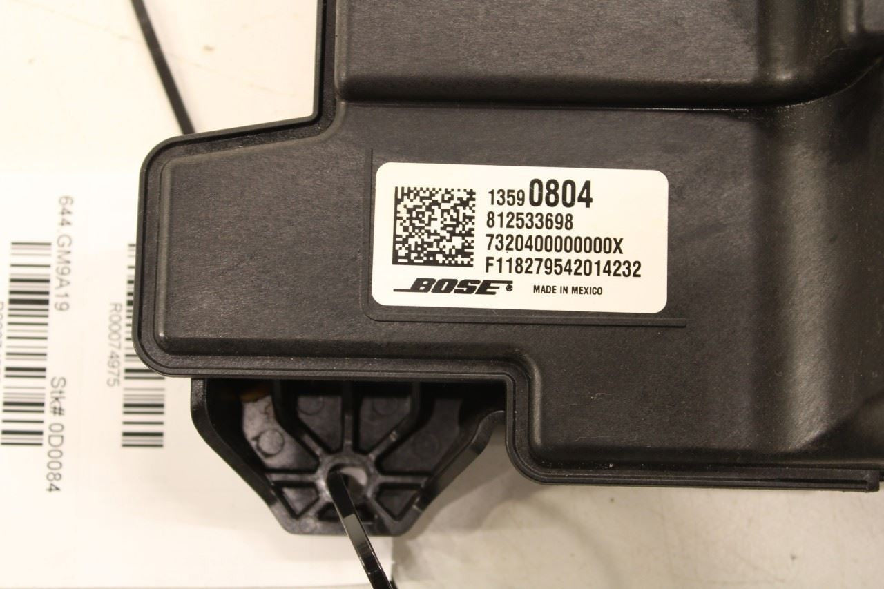 2017-2023 GMC Acadia SLT-1 Front Floor Bose Subwoofer Audio Speaker Box 13590804 - Alshned Auto Parts