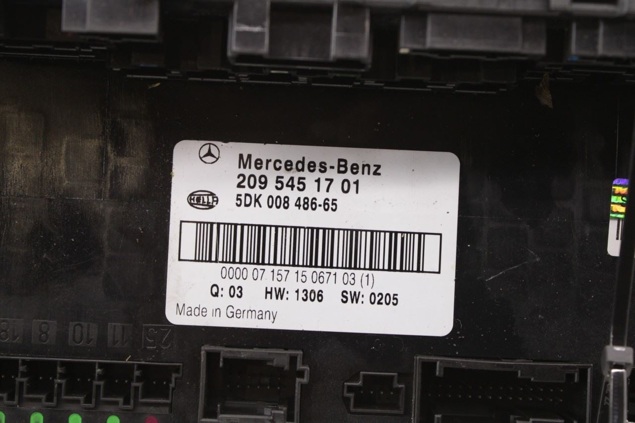 06-09 Mercedes-Benz CLK 350 3.5L RWD Rear SAM Signal Acquisition Module Fuse Box - Alshned Auto Parts