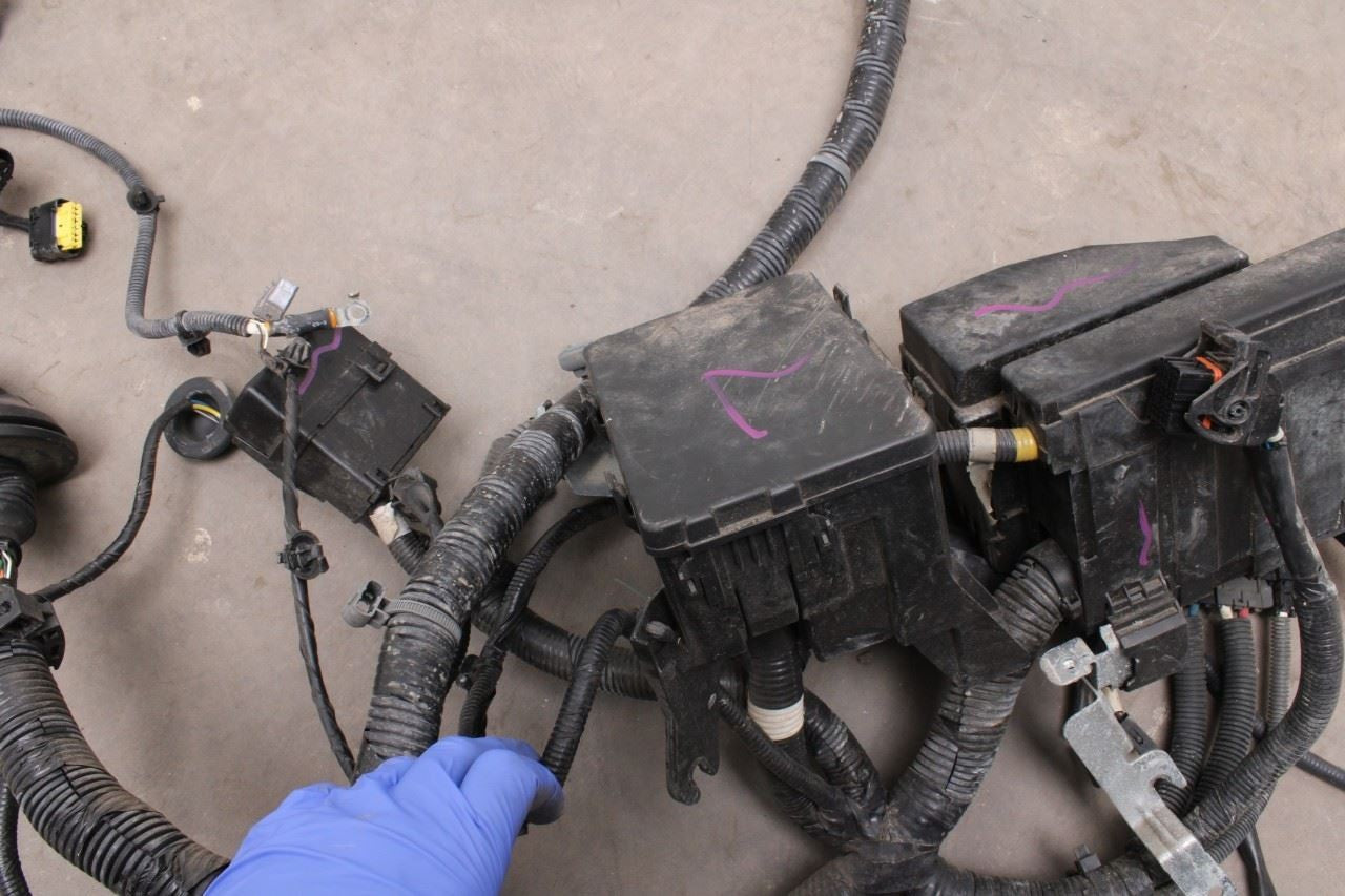 2016-2019 Infiniti QX60 3.5L FWD Under Hood Engine Bay Wire Harness 24012-9NJ1E - Alshned Auto Parts