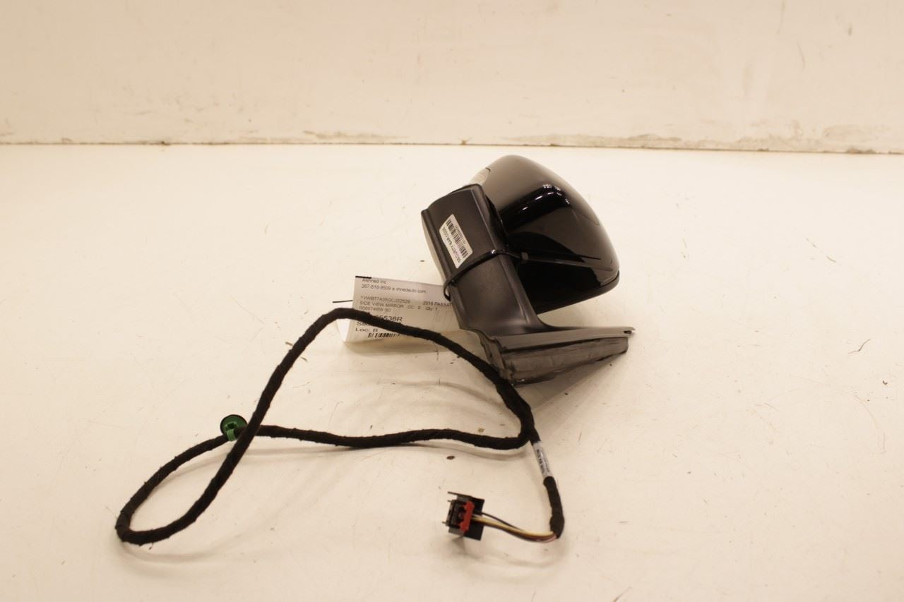 2016-2018 Volkswagen Passat SE 1.8L FWD Passenger Right Side Rear View Mirror - Alshned Auto Parts
