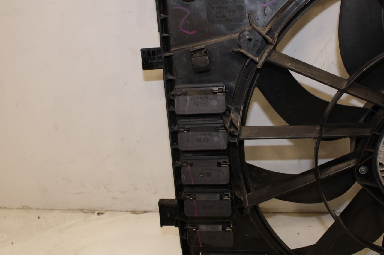 2011-2018 Porsche Cayenne Platinum 3.6L Radiator Cooling Fan Motor Assembly - Alshned Auto Parts