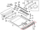 11-18 Porsche Cayenne Platinum Rear Trunk Scuff Plate Sill Trim Cover 7P5863909 - Alshned Auto Parts
