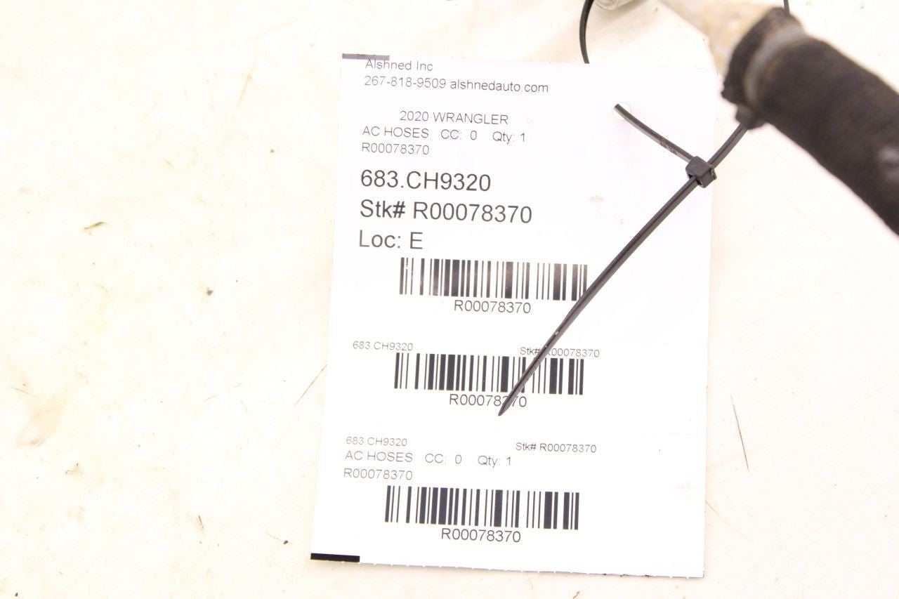 18-25 Jeep Wrangler AC Conditioning Suction and Liquid Line Hose 68282106AD OEM - Alshned Auto Parts