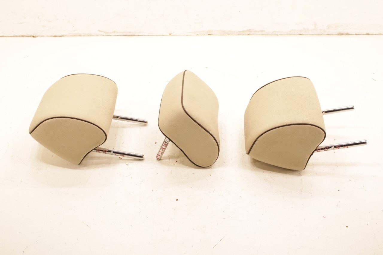 16-18 Volkswagen Passat SE Rear Right Left and Center 2nd Row Seat Headrest Set - Alshned Auto Parts