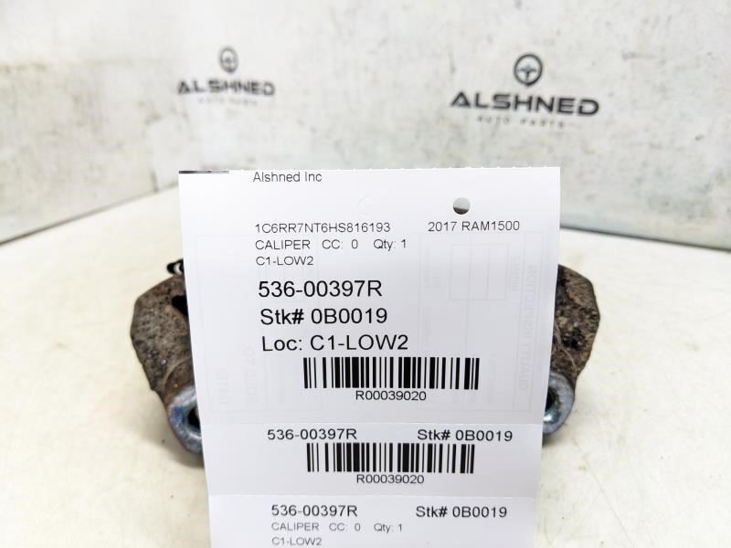 2011-2018 Ram 1500 Rear Right Disc Brake Caliper 05179880AE OEM - Alshned Auto Parts