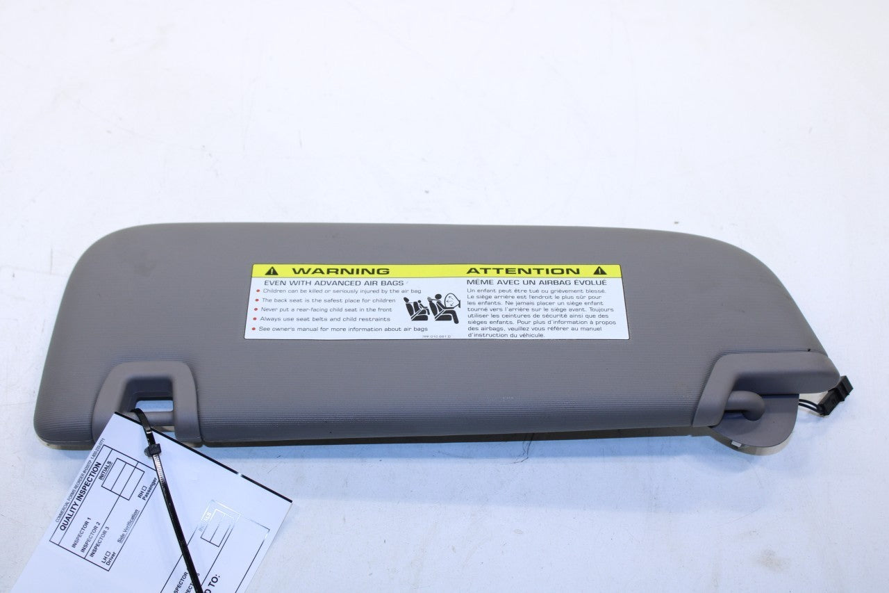 2015-16 Porsche Panamera 4 3.6L Front Right Side Sun Visor w/ Illuminated Mirror - Alshned Auto Parts