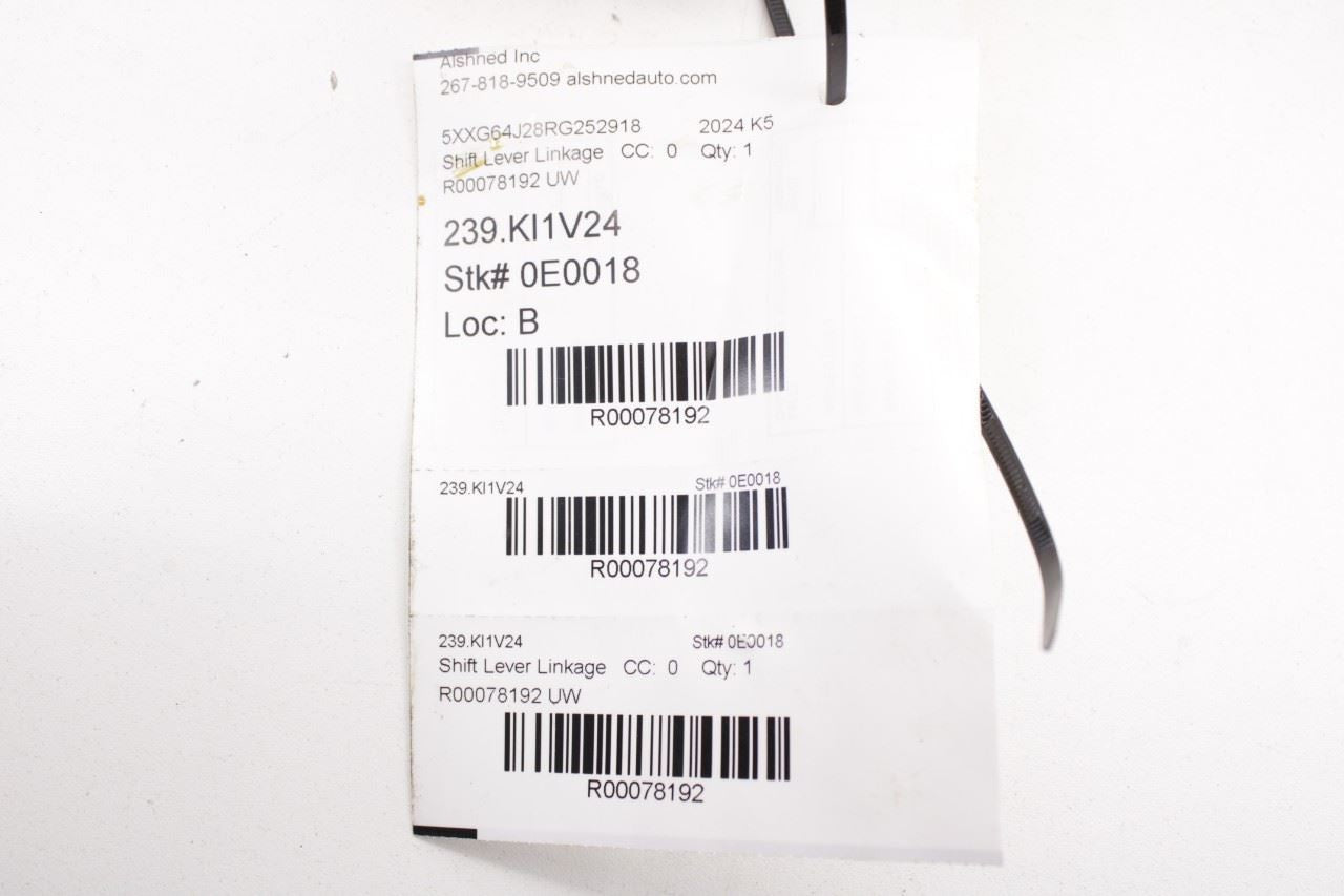 2021-2024 Kia K5 GTLine 1.6L AWD Automatic Transmission Gear Shifter Lever Knob - Alshned Auto Parts