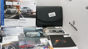 2016 BMW X3 Owner's Manual Book Set with Case