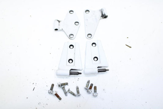 07-16 Jeep Wrangler Front LH Door Hinge Upper and Lower Set w/ Bolts 55395387AE - Alshned Auto Parts