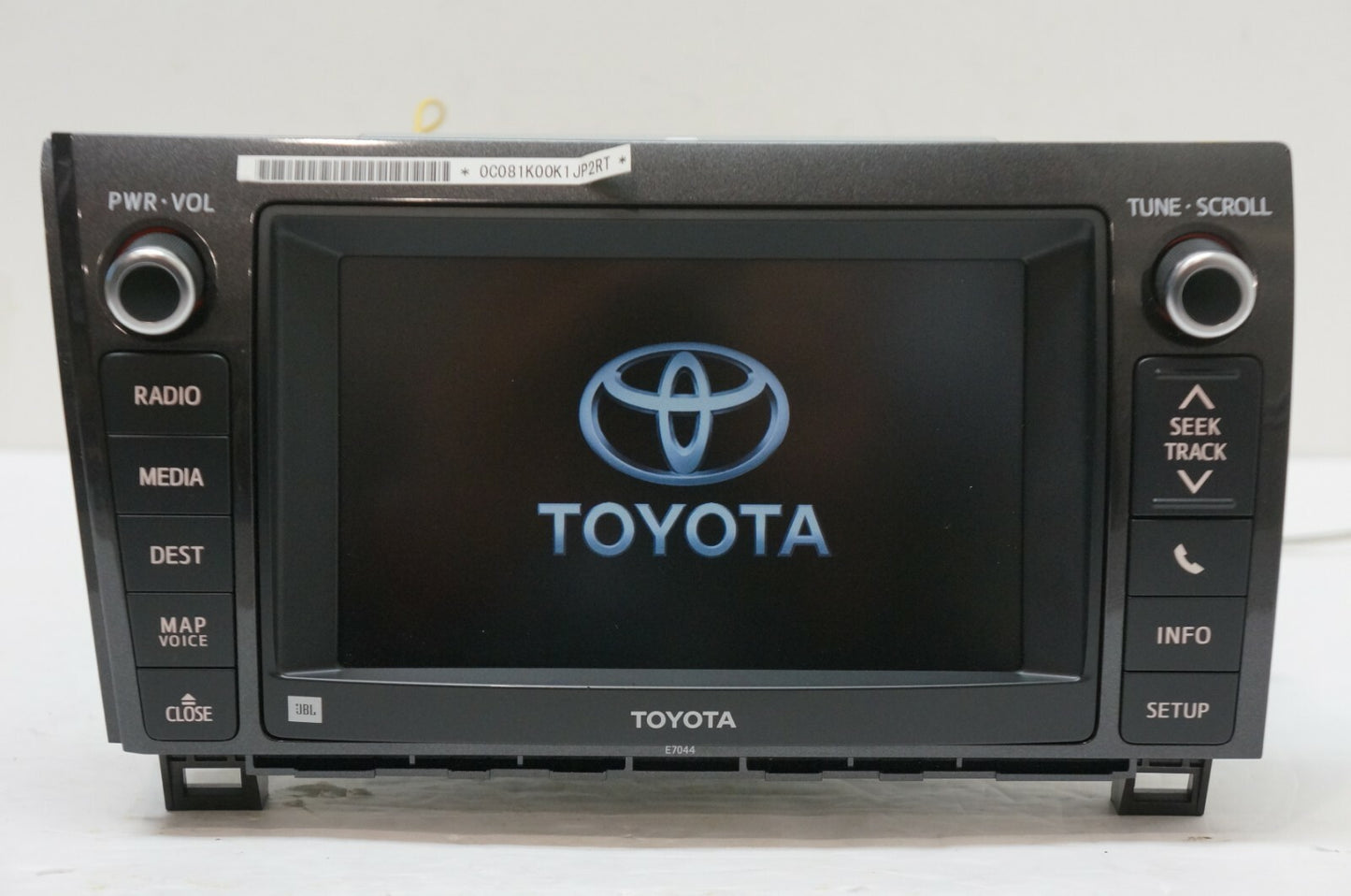 2013 2014 Toyota Sequoia Tundra Navigation Radio Receiver 86107-0C021 OEM E7044 - Alshned Auto Parts