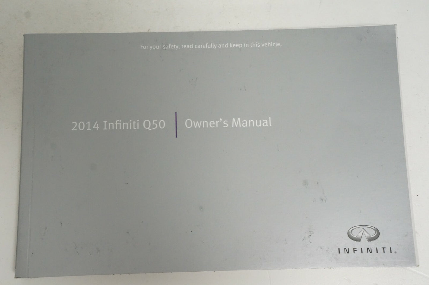 Infiniti Q50 2014 Owners Manual Guide BOOK Set WITH CASE - Alshned Auto Parts