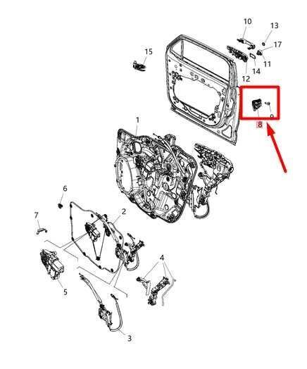 2015-2021 Jeep Renegade Front Right Side Door Lock Latch Actuator 68466854AA OEM - Alshned Auto Parts