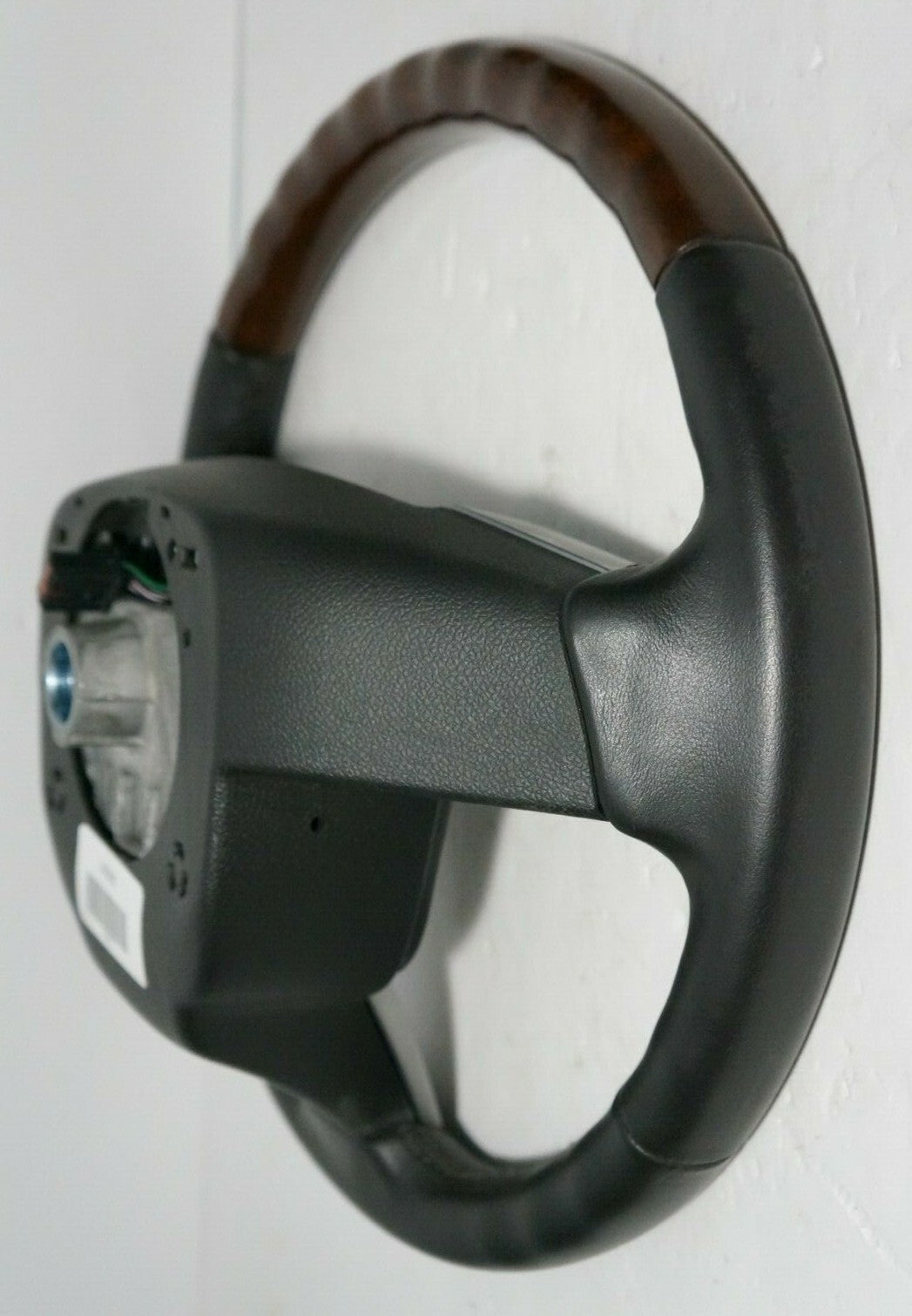 2010-16 Cadillac SRX Leather & Wood Steering Wheel w/Cruise Control OEM 20857504 - Alshned Auto Parts