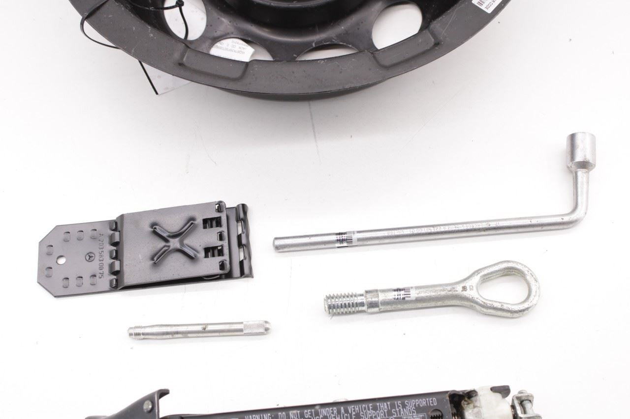 06-09 Mercedes-Benz CLK 350 3.5L RWD Lift Jack ant Tool Kit w/ Holder Container - Alshned Auto Parts