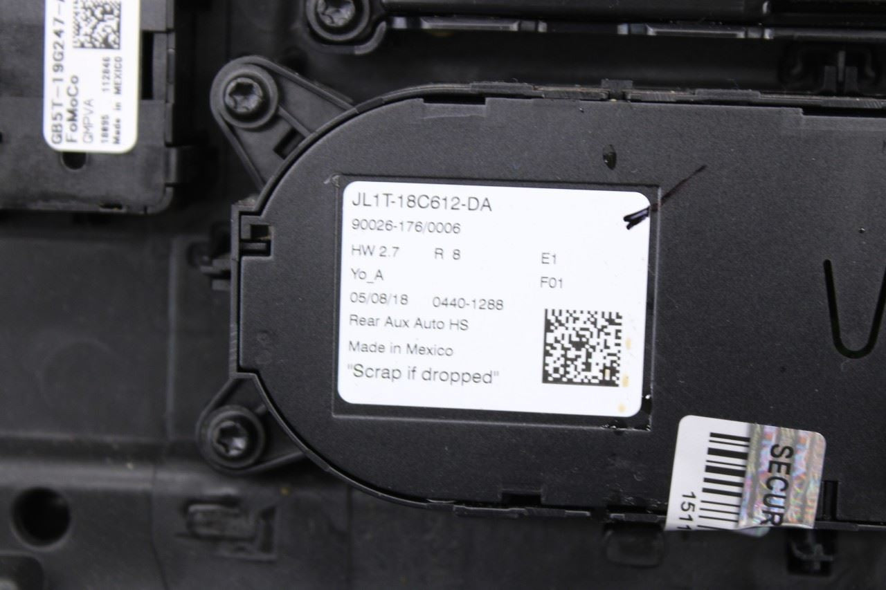 2018-20 Ford Expedition Limited Console Back Panel w/ AC Heater Climate Control - Alshned Auto Parts