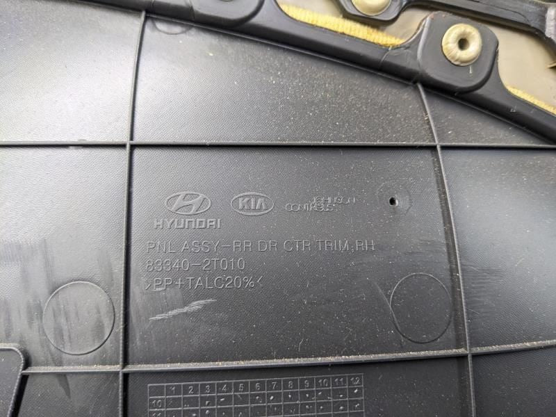 2011-13 Kia Optima Rear Right Passenger Side Door Trim Panel 83302-2T340DBL OEM12