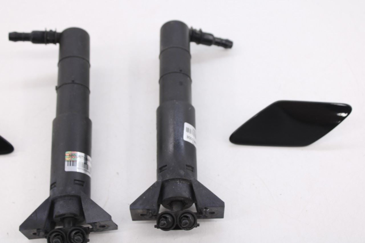 2011-18 Porsche Cayenne S Front Right Left Side Headlight Lamp Washer Nozzle Set - Alshned Auto Parts