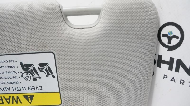 2016-2019 Kia Sorento Passenger Right Sun Visor Gray 85220 C6010BGA OEM - Alshned Auto Parts