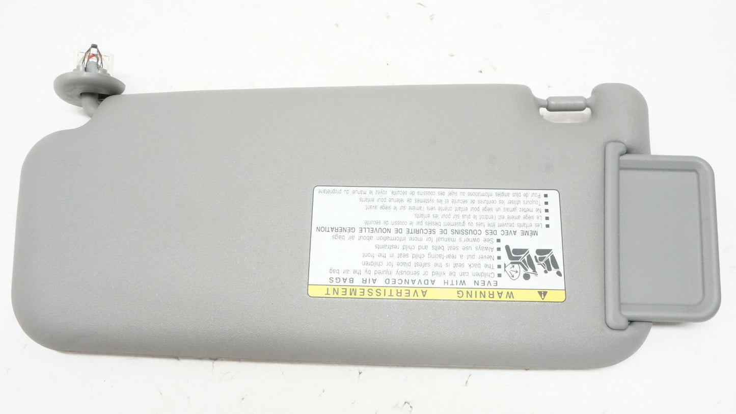 2006-2012 Toyota RAV4 Passenger Right Sun Visor Gray OEM 74310-42461-B2 - Alshned Auto Parts