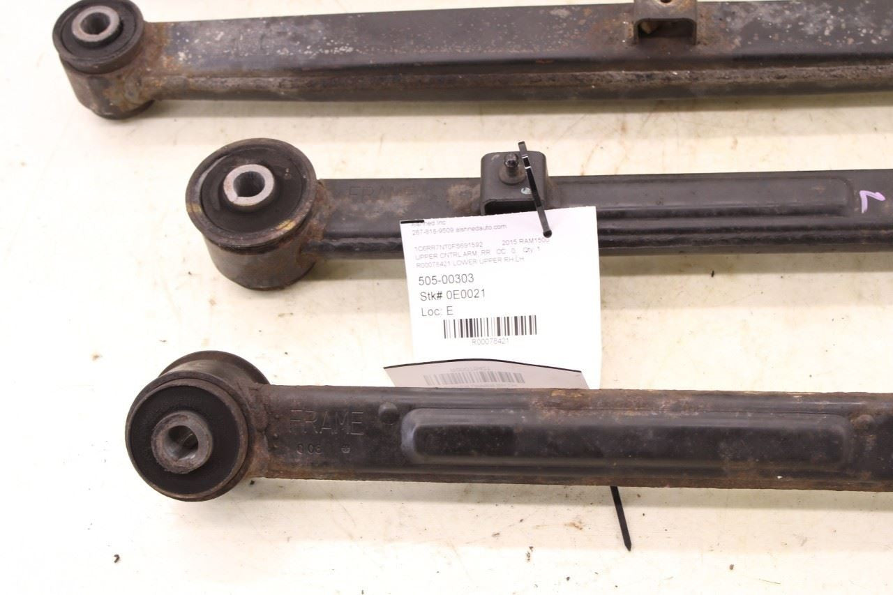 13-20 Ram 1500 Laramie 4WD Rear RH LH Side Lower and Upper Control Arm Set of 4 - Alshned Auto Parts