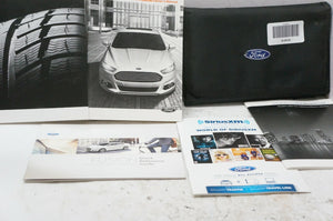 2016 Ford Fusion Owner's Manual & Warranty Guide with Case
