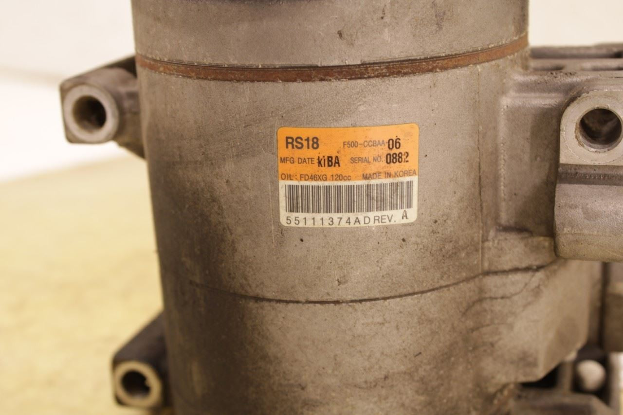 2012-2018 Jeep Wrangler Sport 2dr 3.6L AC Air Conditioner Compressor 55111374AD - Alshned Auto Parts