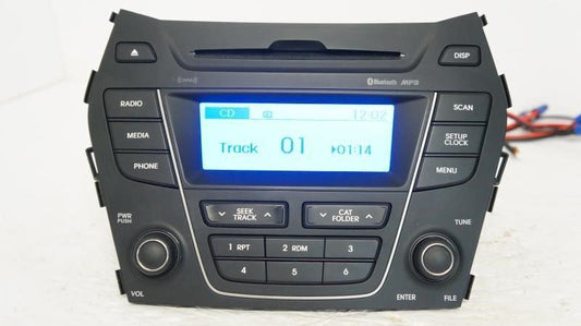 13-16 Hyundai Santa Fe AM/FM CD MP3 Bluetooth Radio OEM 96170-4Z1504X /AM1B0DPAN - Alshned Auto Parts