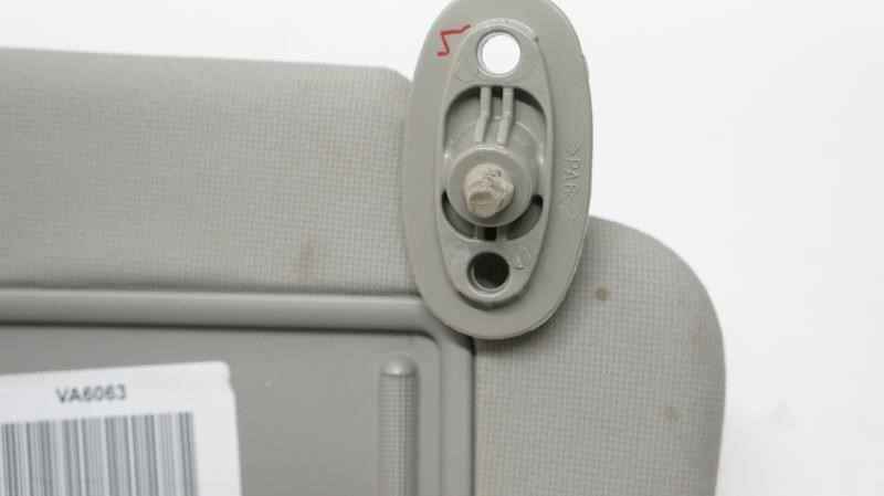 10-13 Kia Forte Passenger Right Side Sun Visor (Gray) OEM 852201M3008O *ReaD* - Alshned Auto Parts