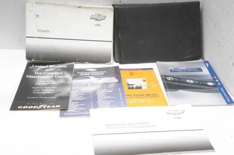 2006 Chevrolet Impala Owner's Manual Book Set with Case - Alshned Auto Parts