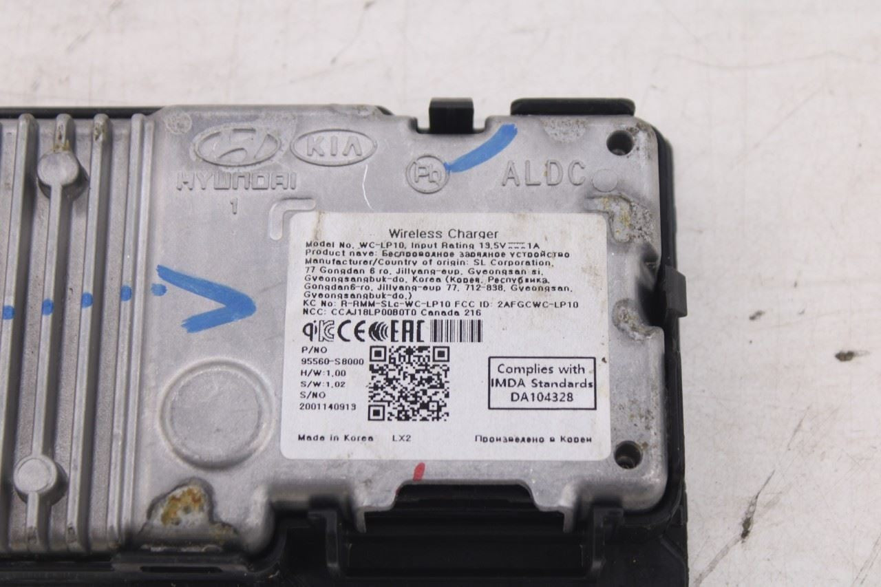 20-22 Hyundai Palisade Limited AWD 3.8L Center Console Wireless Charger Unit Pad - Alshned Auto Parts