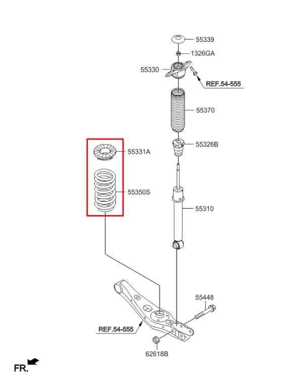 2015-20 Kia Sorento EX Rear Right Passenger and Left Driver Side Coil Spring Set - Alshned Auto Parts