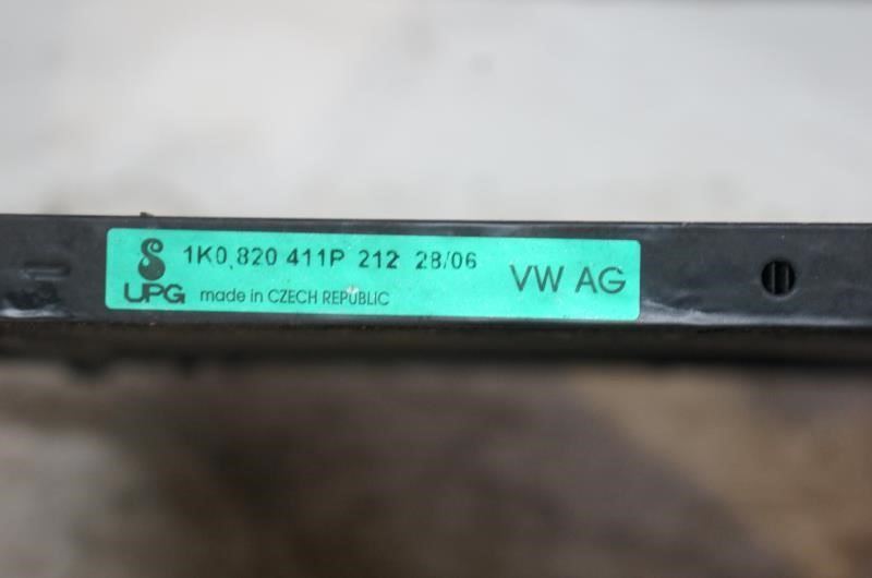 2007 Volkswagen Golf GTI Radiator Condenser 1K0820411P OEM - Alshned Auto Parts