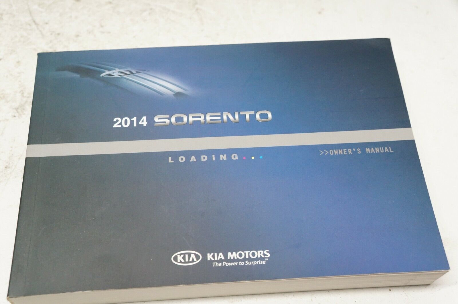 2014 Kia Sorento Owners Manual Guide Book with case VA2510 - Alshned Auto Parts