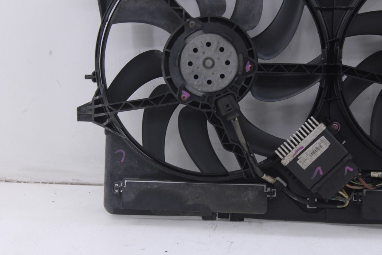2009-17 Audi Q5 Premium 2.0L Dual Radiator Cooling Fan Motor Assy 8K0-121-003-P - Alshned Auto Parts