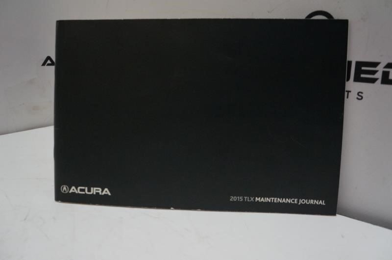 2015 Acura TLX Owner's Guide Customer Maintenance inf. with Case - Alshned Auto Parts