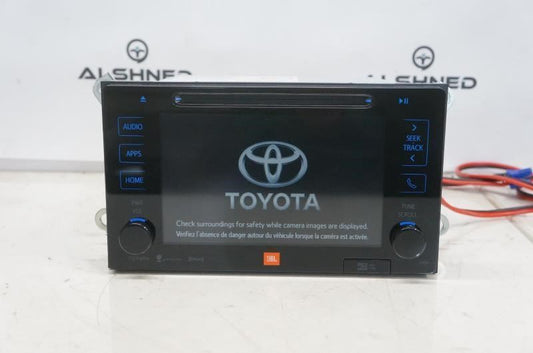 2016-2019 Toyota Tacoma JBL Audio CD Navigation Radio Receiver 86100-04173 OEM - Alshned Auto Parts