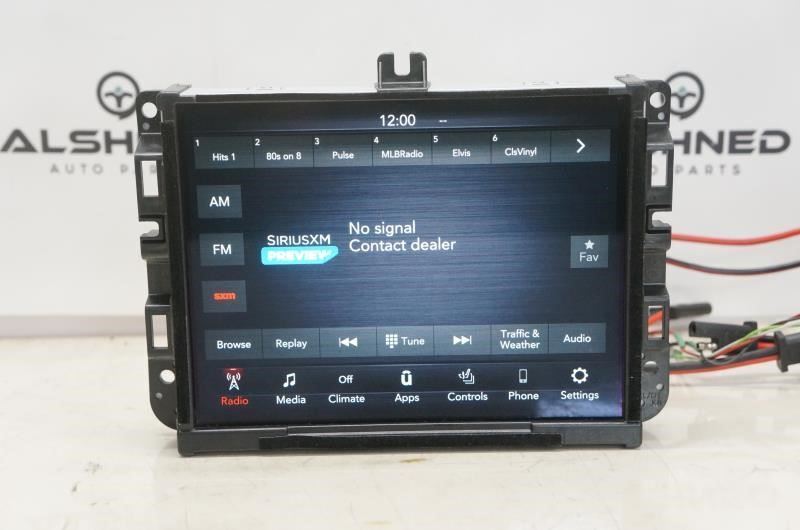 2019-2020 Ram 1500 Uconnect 8.4'' Display Audio Radio Receiver 68292209AH OEM - Alshned Auto Parts