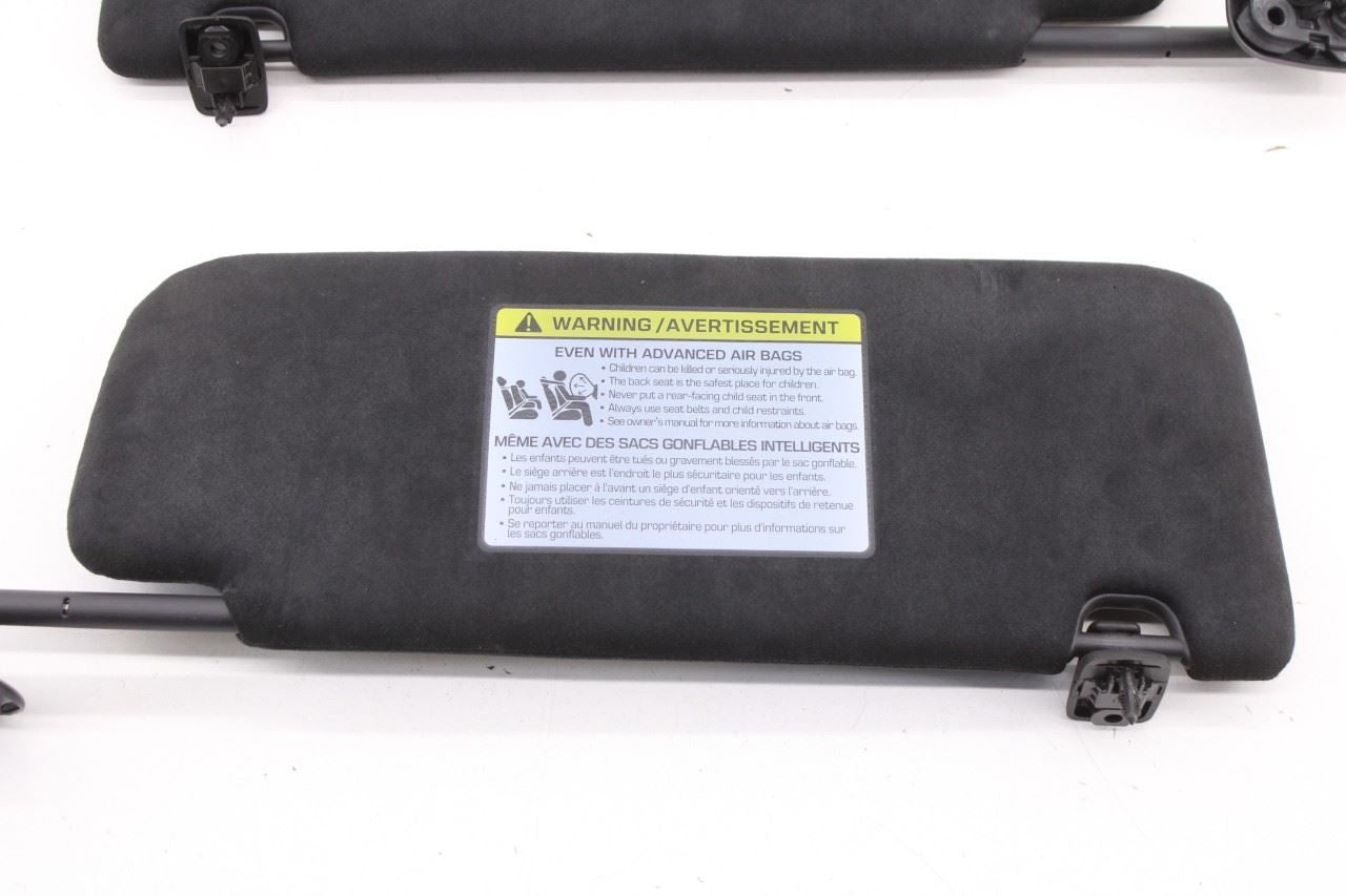 2018-23 Kia Stinger GT2 Front RH and LH Side Sun Visor Set w/ Illuminated Mirror - Alshned Auto Parts