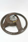 2012 Cadillac SRX Leather & Wood Steering Wheel W/ Controls Brown OEM 20995629 - Alshned Auto Parts