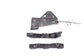 2006-13 Lexus IS250 Rear Bumper RH Side Support Mount Retainer Bracket Set of 3 - Alshned Auto Parts